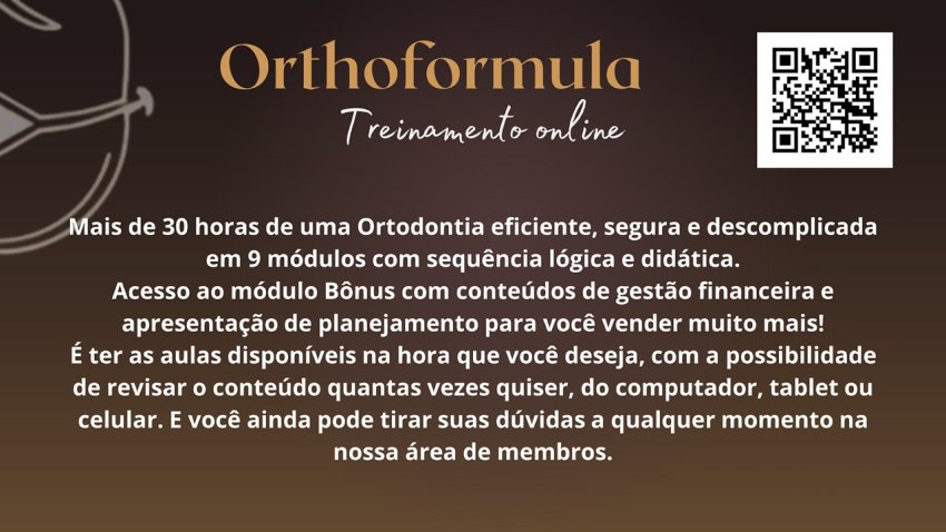 Orthoformula Treinamento online